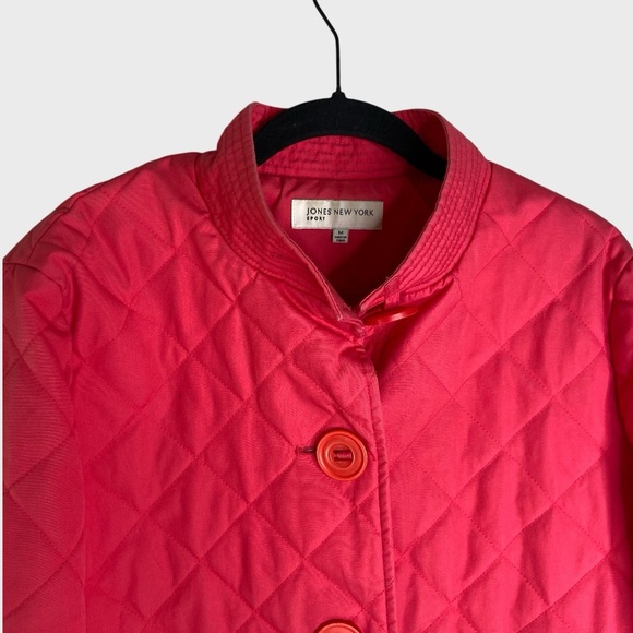 Jones New York Sport quilted jacket, EUC, size M - Picture 3 of 6